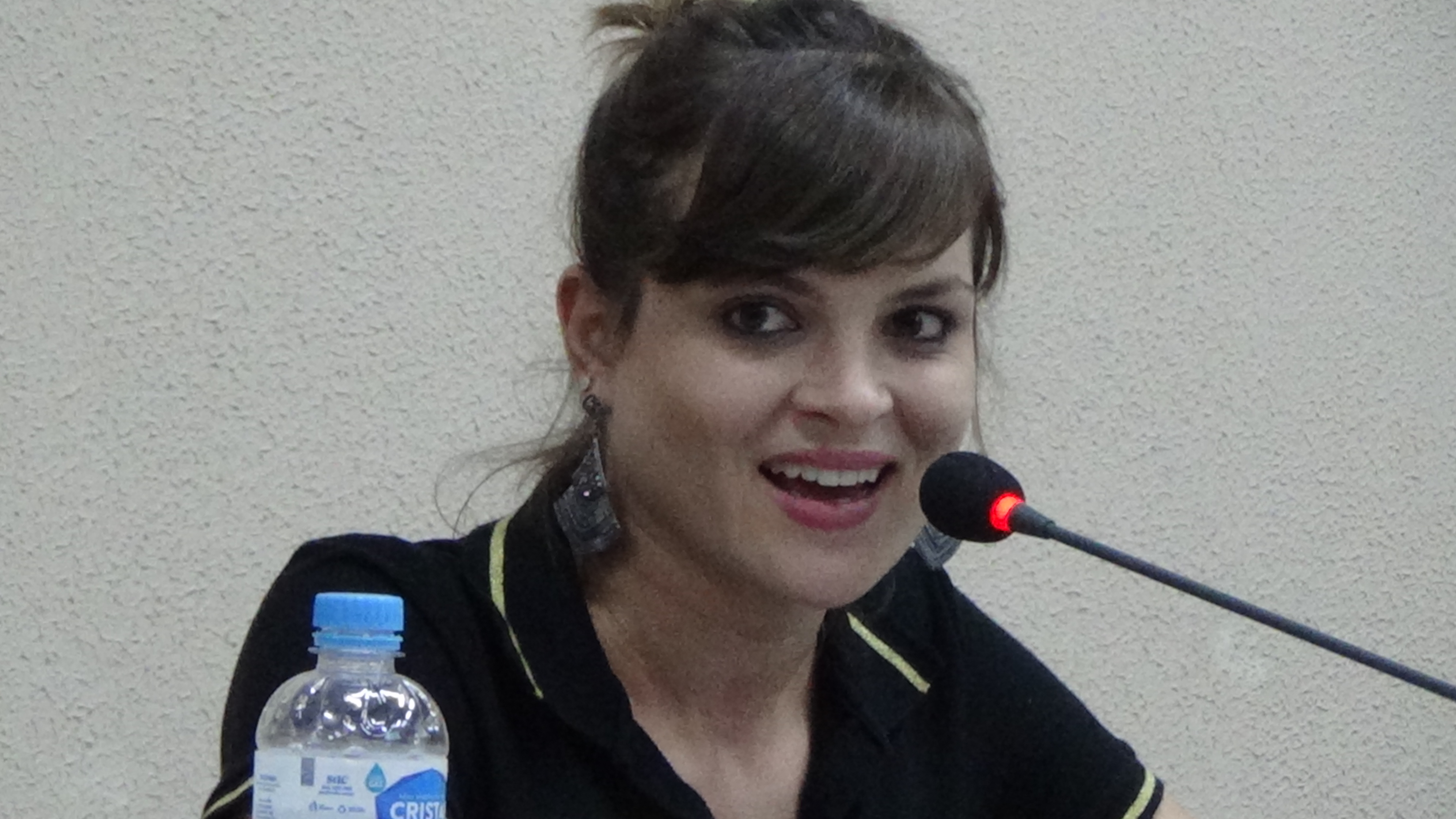 Franciele deixa sua mensagem final no Legislativo